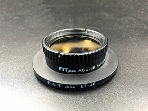F.I.T. ACU-08 Achromatic +8 46mm/67mm Close-up Lens