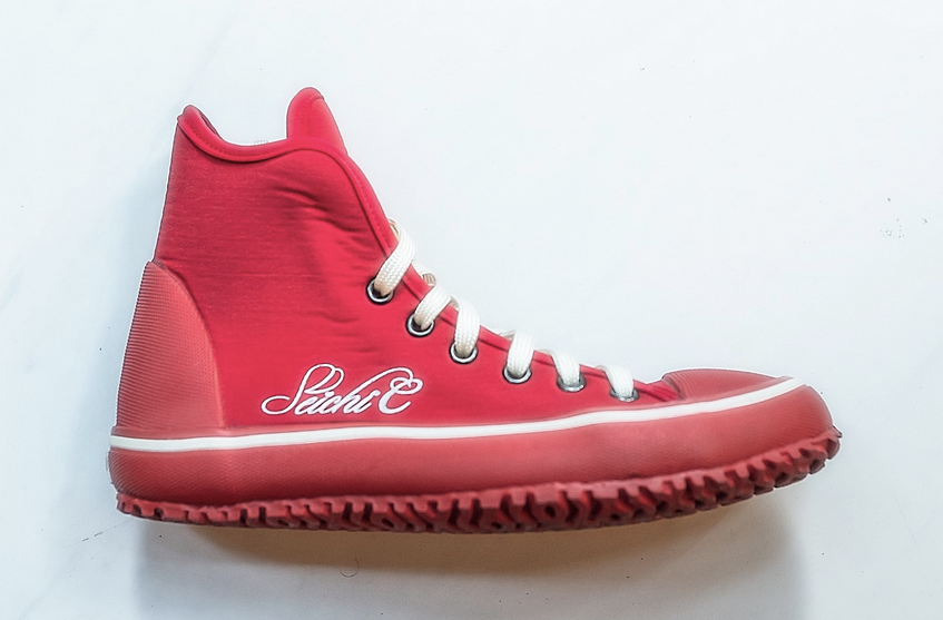 Dive Sneakers High Cut in Red