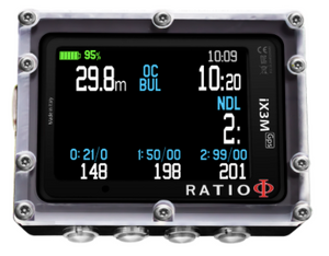 Ratio Dive Computer iX3M GPS Deep