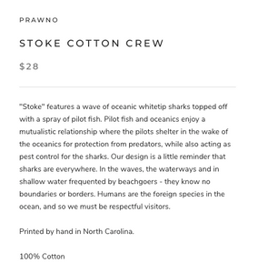 Prawno Stoke Cotton Crew