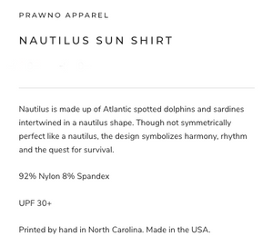 Prawno Nautilus Sun Shirt (Royal Blue)
